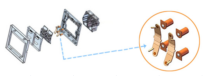 Eelectrical Contact Rivets application