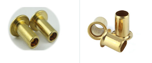 Semi Tubular Brass Rivet type