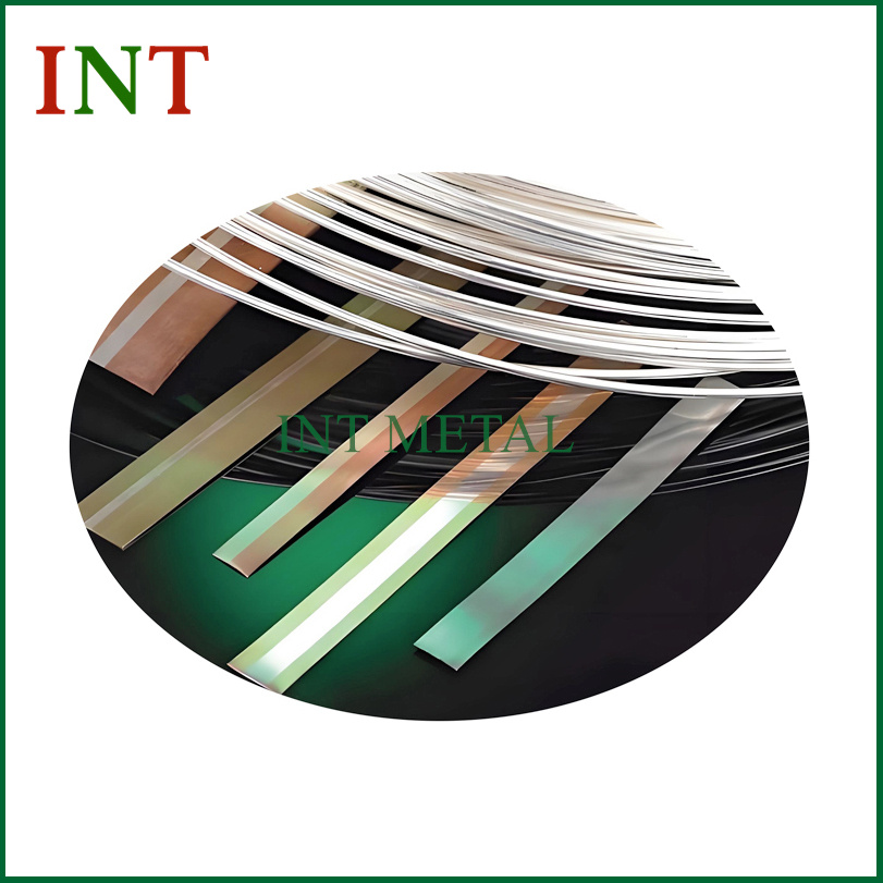 Srebrni inlay bronast trak